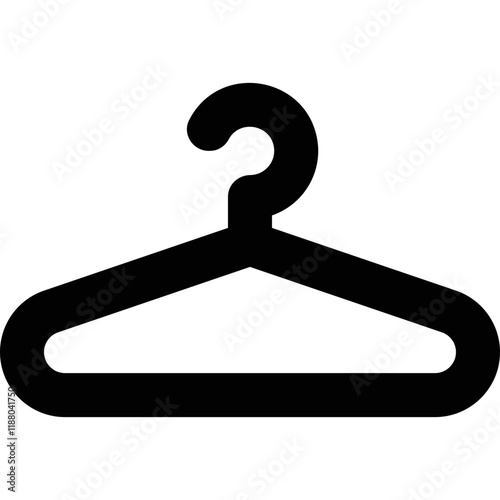 Simple vector icon hanger