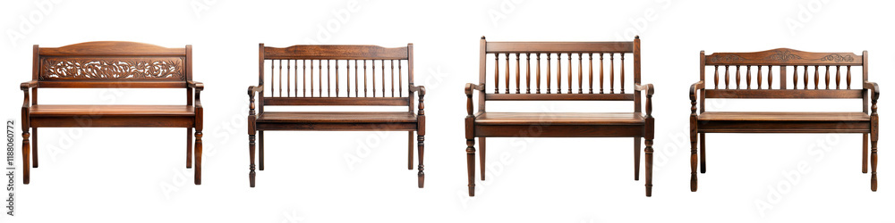 Cozy and rustic wooden benches arranged in a tranquil outdoor garden setting providing a peaceful and inviting space for relaxation and leisure The classic Cozy and rustic wooden benches arranged in a tranquil outdoor garden setting providing a peaceful and inviting space for relaxation and leisure The classic