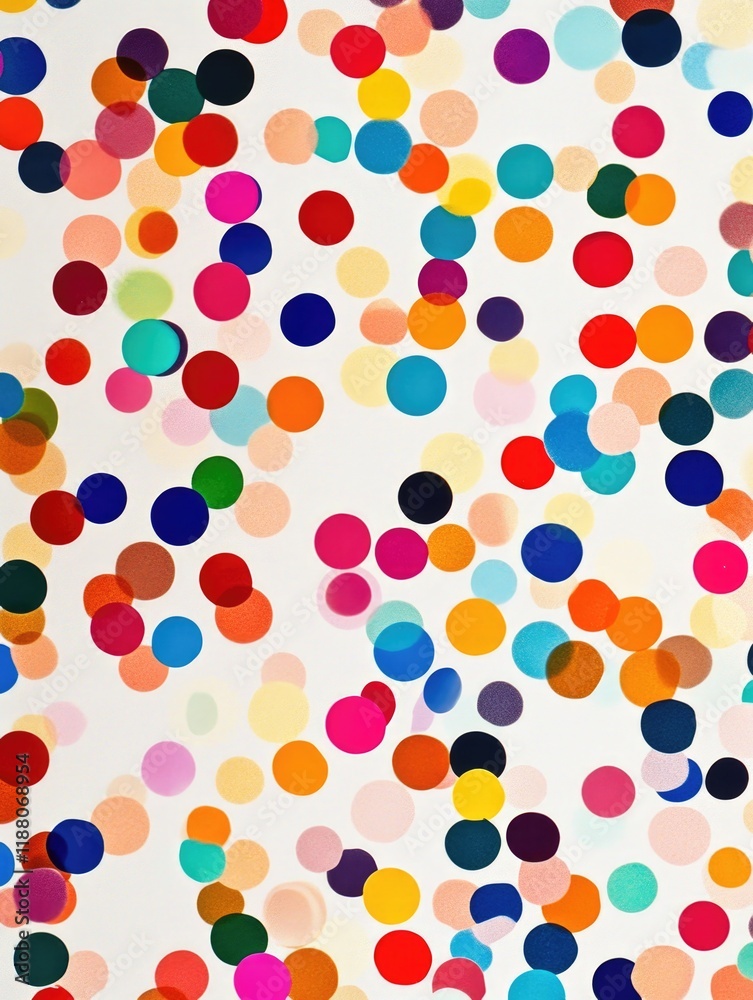 Colorful background with many small dots of different colors. The dots are scattered all over the background, creating a vibrant and lively atmosphere Colorful background with many small dots of different colors. The dots are scattered all over the background, creating a vibrant and lively atmosphere