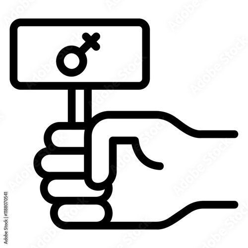 activism Line Icon