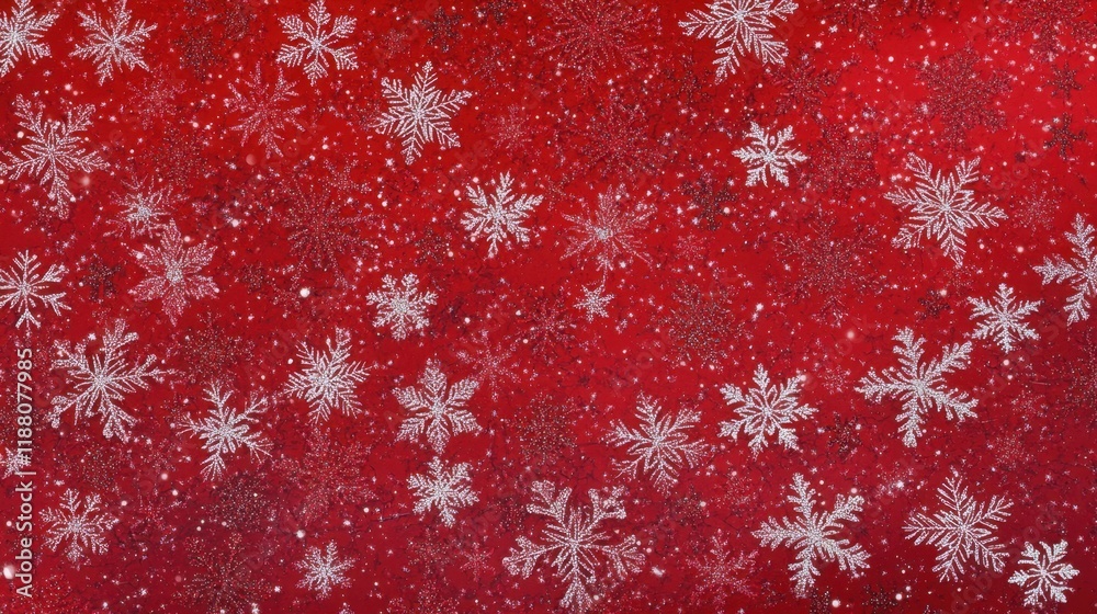 A festive red background filled with snowflakes, ideal for adding Christmas messages, promotions, or holiday-themed creative projects. A festive red background filled with snowflakes, ideal for adding Christmas messages, promotions, or holiday-themed creative projects.