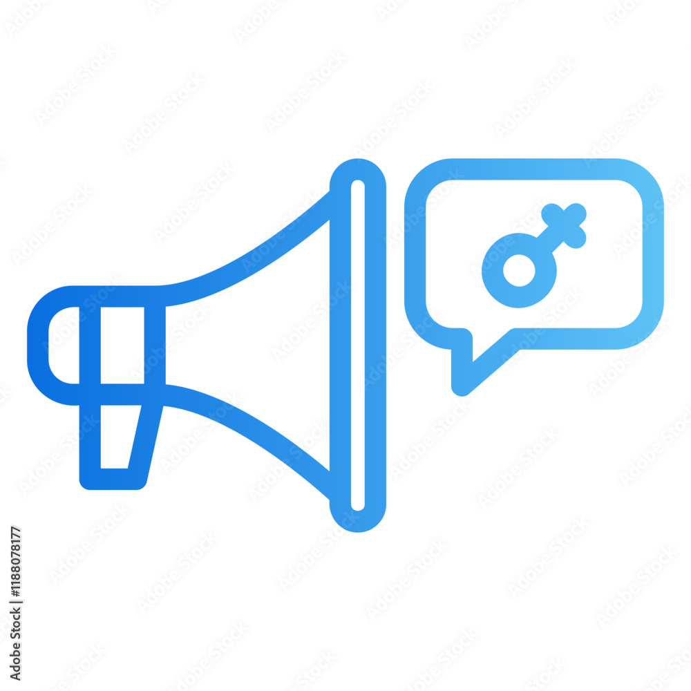 awareness Gradient icon awareness Gradient icon