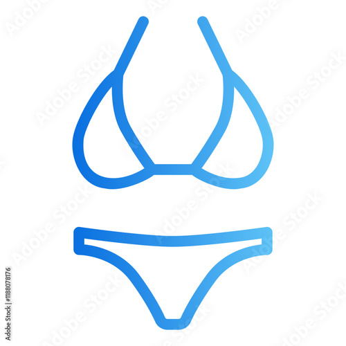 bikini Gradient icon