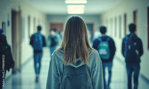 teen bullying illustration