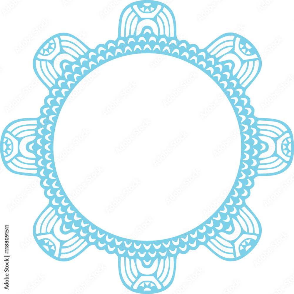 Beautiful flower art and mandala vector design Beautiful flower art and mandala vector design