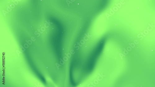 Green abstract background with subtle light dots is ideal for vibrant designs, ecofriendly branding, and modern artistic projects.