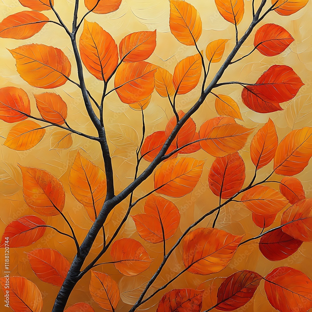 Fall maple leaves golden vibrant autumn seasonal nature high resolution hd picture Fall maple leaves golden vibrant autumn seasonal nature high resolution hd picture
