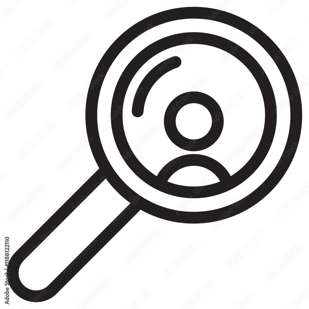 Bold Line Business Icon Bold Line Business Icon