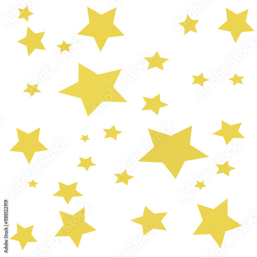 Golden stars set