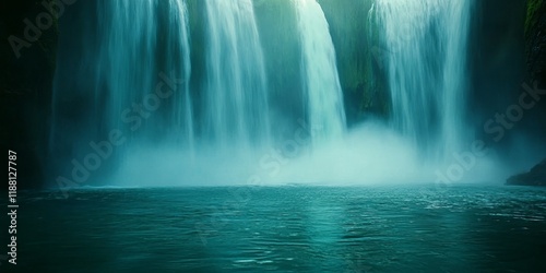 Emerald water cascades down the Torre Torrent Falls, creating a stunning display of silk water. Experience the beauty of the emerald water at this breathtaking natural wonder.