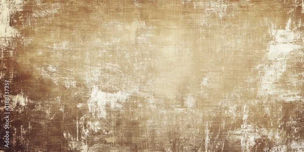 Grunge brown retro newspaper pattern features an old scratched paper background, showcasing a textured backdrop with white stains that evoke a vintage and worn aesthetic. Grunge brown retro newspaper pattern features an old scratched paper background, showcasing a textured backdrop with white stains that evoke a vintage and worn aesthetic.