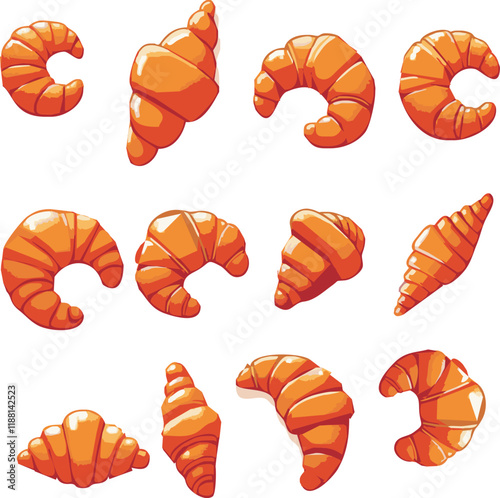 Croissants in all variants and sizes