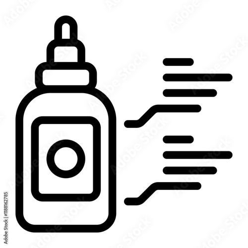 E - Liquid Line Icon
