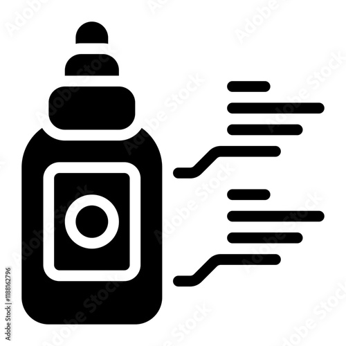 E - Liquid Solid Icon