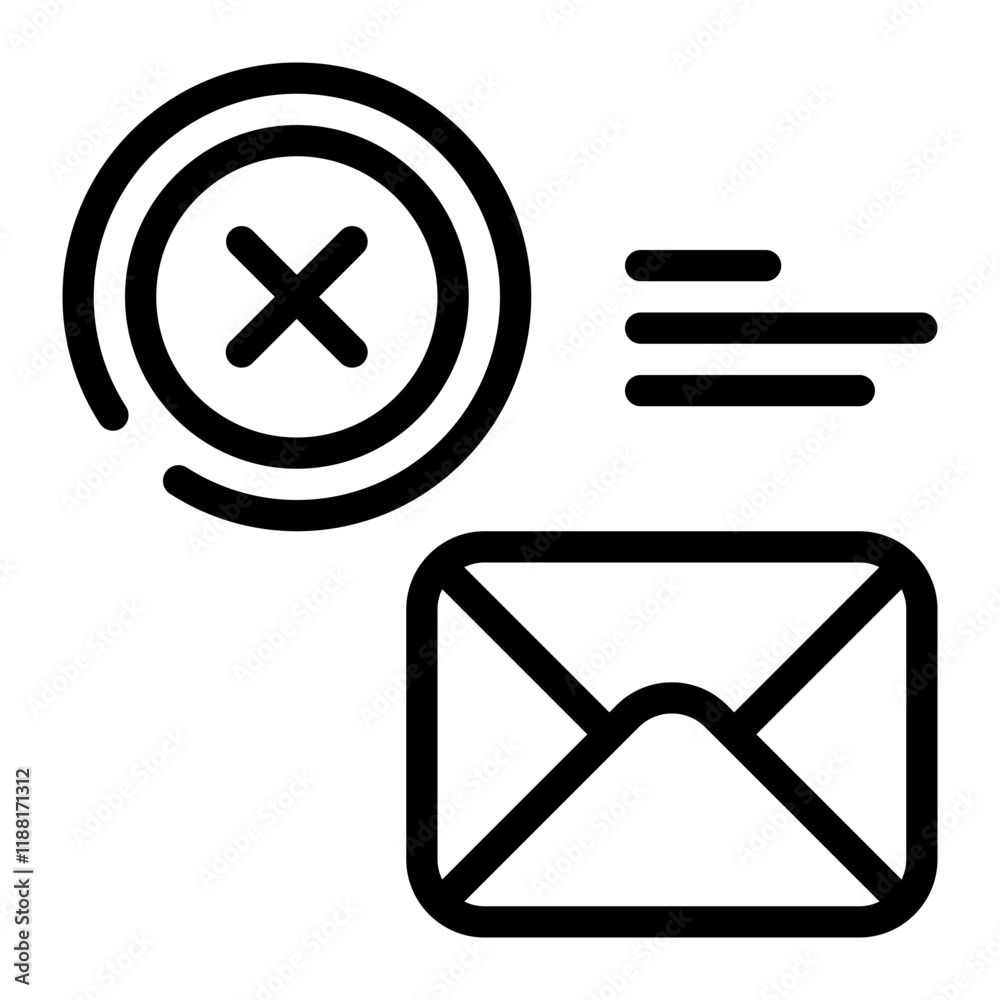 Mail Line Icon Mail Line Icon