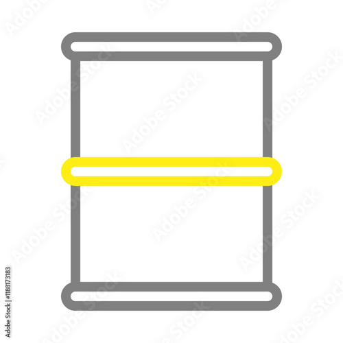 Oil barrel icon. Concept of energy, fuel, and petroleum industry.