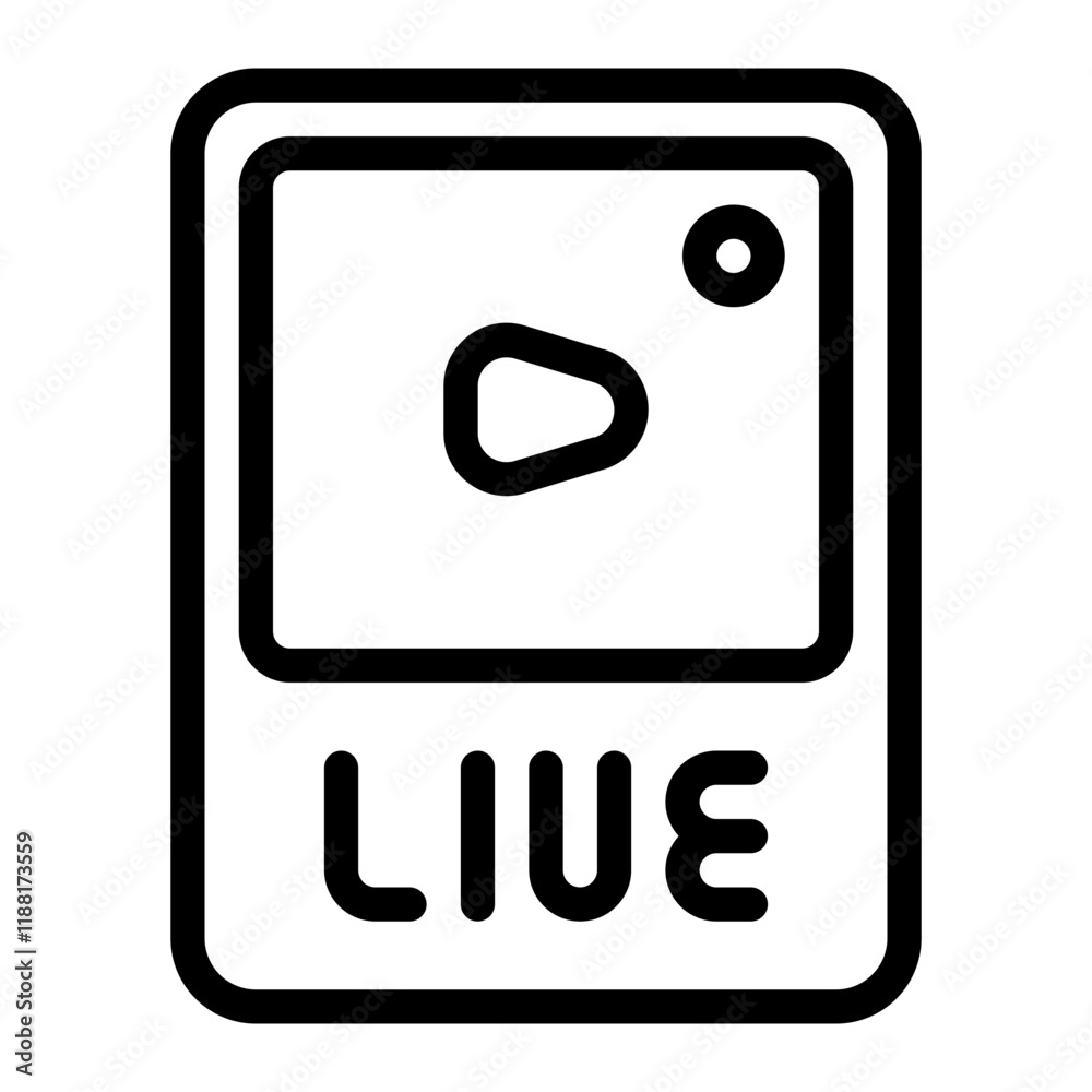 Modern Line Icon Modern Line Icon