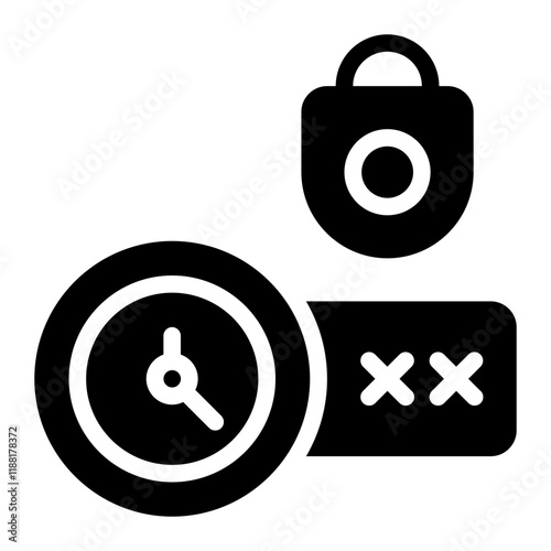Padlock Solid Icon