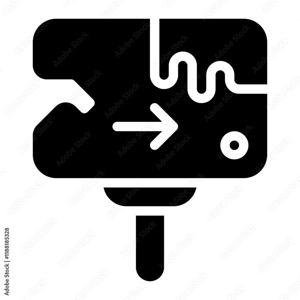 Sign Winter Solid Icon