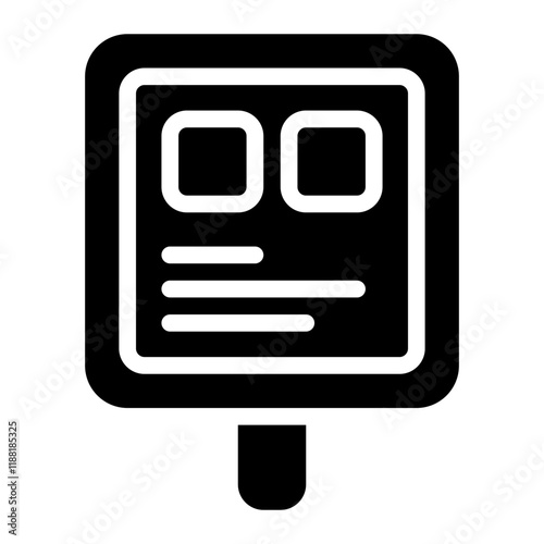 Sign Solid Icon