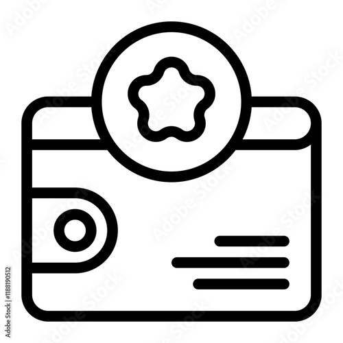 Wallet Line Icon