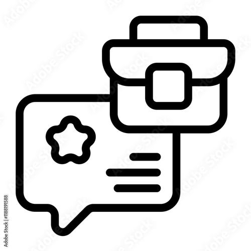 Work Line Icon