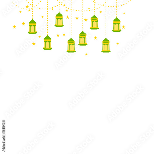 Islamic Hanging Lantern Decoration