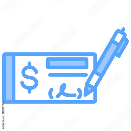 Bank Check Icon