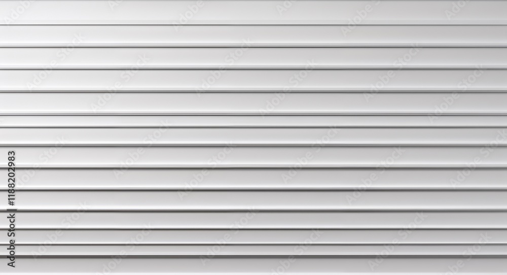 Clean white stripes running horizontally creating a simple and modern white pattern background Clean white stripes running horizontally creating a simple and modern white pattern background
