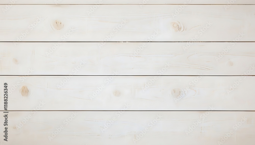 Obraz premium Close-Up Of Whitewashed Wooden Planks With Natural Grain