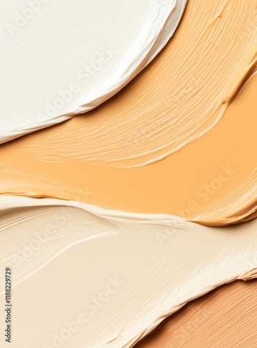different_shades_and_tones_of_foundation, generated ai