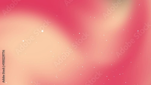 Pink and peach gradient background with small white dots. Suitable for feminine designs, social media posts, and website backgrounds.