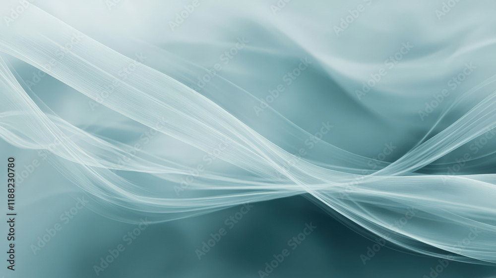 Fototapeta premium A soft pastel gradient background featuring flowing lines, creating a dreamy and elegant effect ideal for sophisticated designs and artistic projects. 