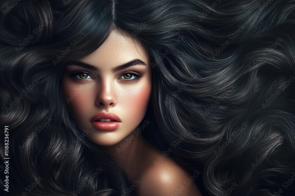 Fototapeta premium fashion art beauty portrait