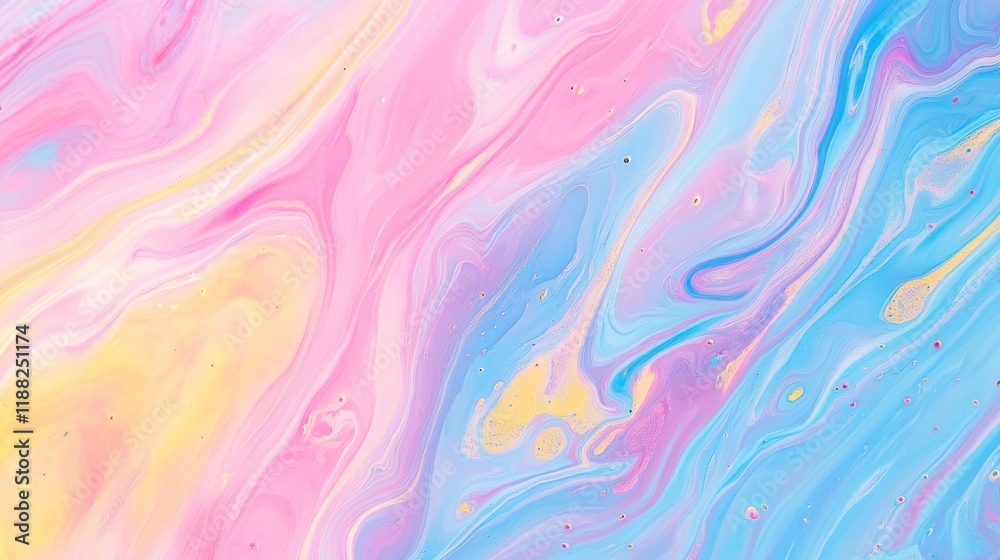 Pastel Swirls: An Abstract Masterpiece of Fluid Colors Pastel Swirls: An Abstract Masterpiece of Fluid Colors