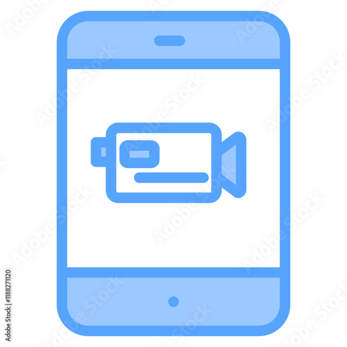 Smartphone Video Icon