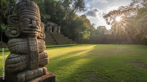 Quirigua in daylight Quirigua an ancient Mayan cit_011