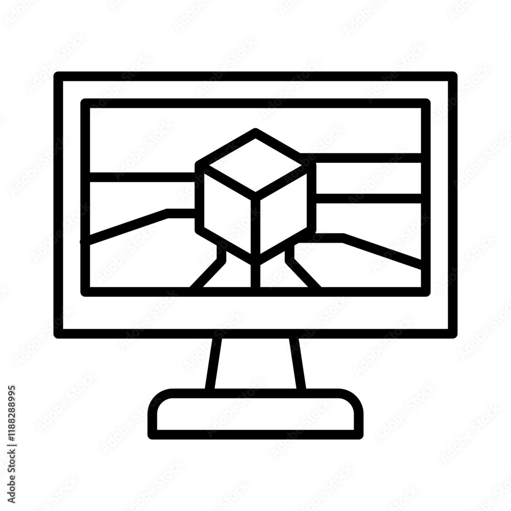 Digitalization Icon Digitalization Icon