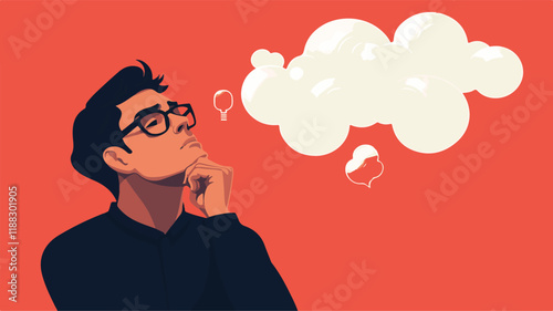 Anger Management and Emotional Expression: Furious Man Concept and Learning to Communicate Effectively Art & Illustration.