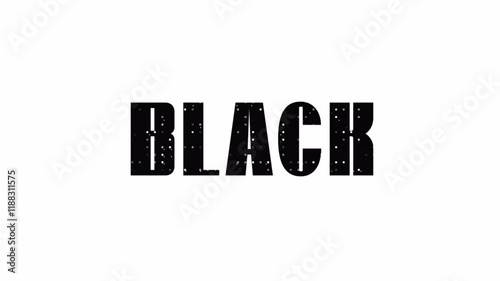 Black Text Animation for Elegant and Professional Projects