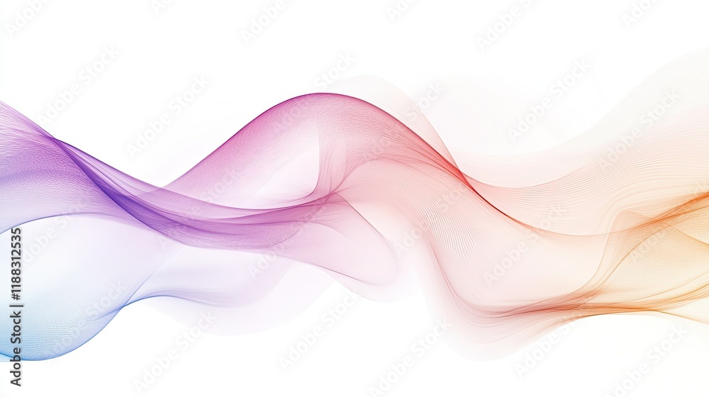 Pastel color waves create an abstract flow across the background, offering a peaceful and artistic design. Pastel color waves create an abstract flow across the background, offering a peaceful and artistic design.