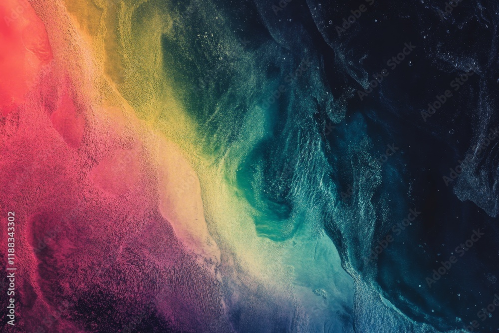 Fototapeta premium Abstract colorful fluid art background.