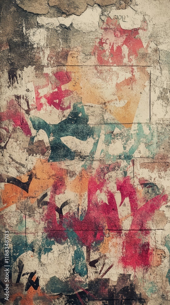 Fototapeta premium The Graffiti Wall, Conduct Disorder