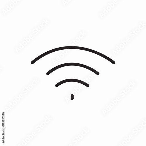 internet connection wireless connection icon vector sign