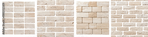 Vintage textured and weathered brick wall in warm beige cream and tan neutral tones  Ideal background for architectural interior design or creative project  Grungy rustic