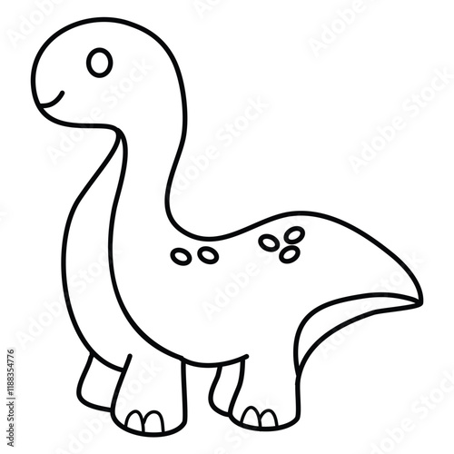 Jobaria Coloring Page for Kids dinosaurus