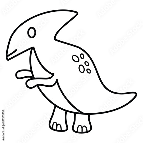 Pterodactyl Coloring Page for Kids dinosaurus