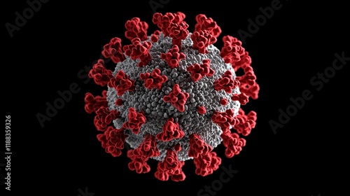 HMPV, or human metapneumovirus, is a negative-strand RNA virus. It belongs to the Pneumoviridae family.  photo