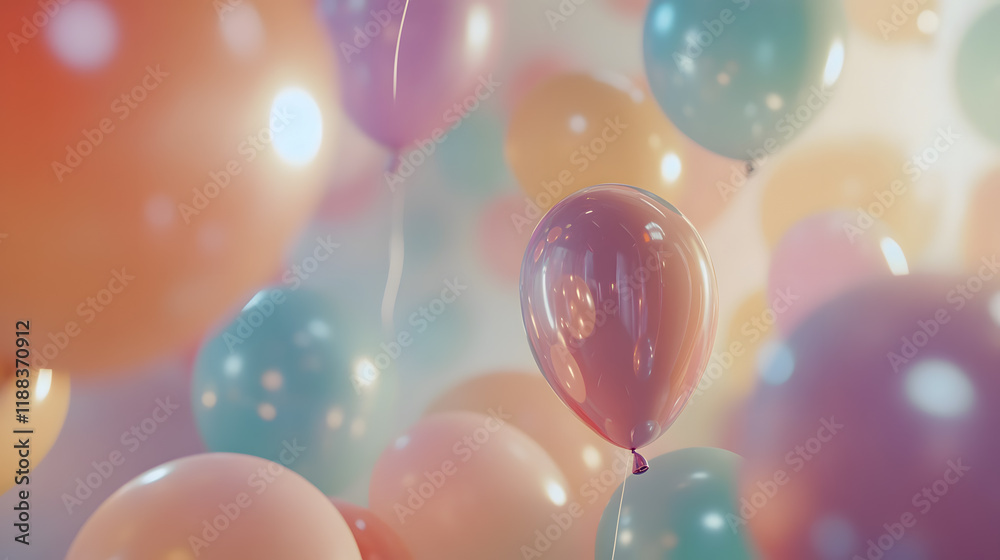 Colorful balloons floating in a festive atmosphere creating a vibrant and joyful celebration background for various occasions and events Colorful balloons floating in a festive atmosphere creating a vibrant and joyful celebration background for various occasions and events