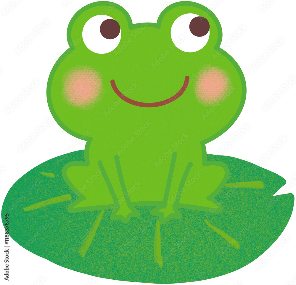 cartoon frog